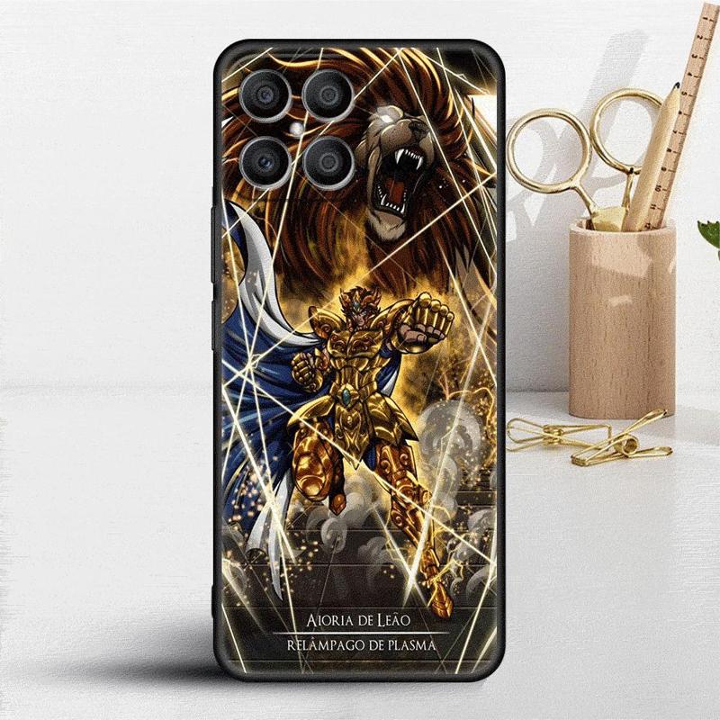 Saint Seiya Anime Case For Honor X8 X8a 90 X9a 8X 70 50 20 Magic5 Pro 9X P60 P50 Black Soft Phone Funda
