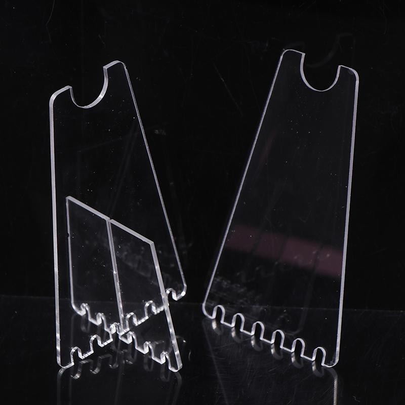 Прозрачная акриловая подставка для велосипеда, портативная опора для ног, подставка для горного шоссейного велосипеда, нескользящая подставка для велосипеда, детали для велоспорта