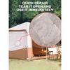 Водонепроницаемый ремонтный комплект из ТПУ - Самоклеящийся для надувных матрасов, подкладки для бассейна и снаряжения для активного отдыха