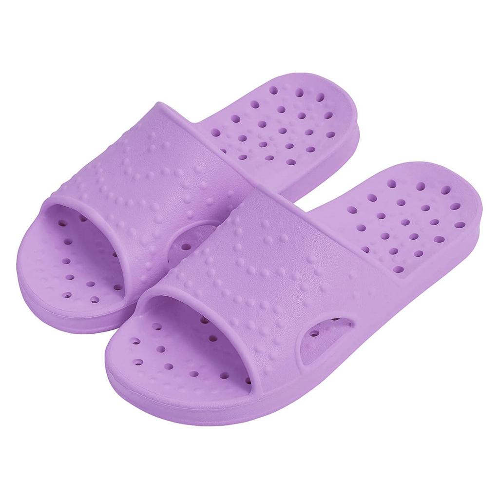Fashion Crestar Women's Summer Shower Shoes Fashion Open Toe Quick Drying Slippers With Arch Support Light Beach Sandal With Drain Holes