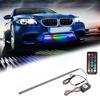 22-дюймовый 48-светодиодный RGB-сканер для автомобиля Knight Rider Strobe Flash Light RGB Flash Rhythm Recognition Light Strip с дистанционным управлением