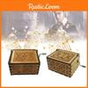 Sorcerers Stone The Handmade Music Box Carving Decor Special Characters Included