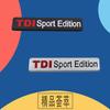 Автостайлинг TDI Sport Edition для Боковины Крыла Автомобиля, Наклейка-Эмблема для Багажника