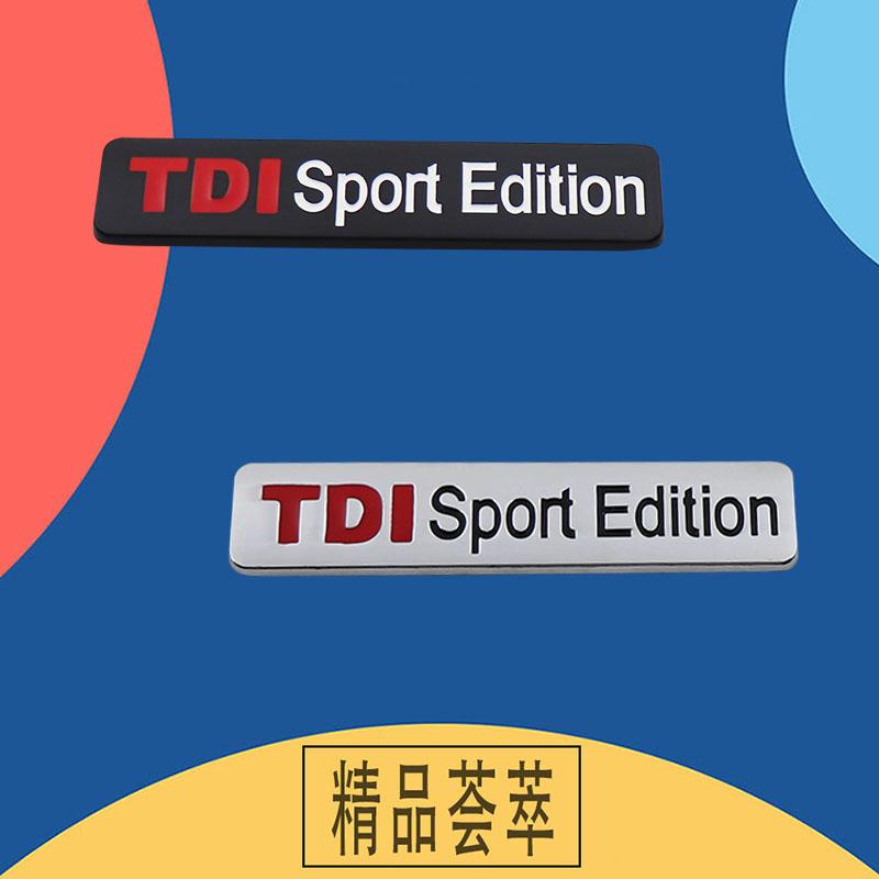 Автостайлинг TDI Sport Edition для Боковины Крыла Автомобиля, Наклейка-Эмблема для Багажника