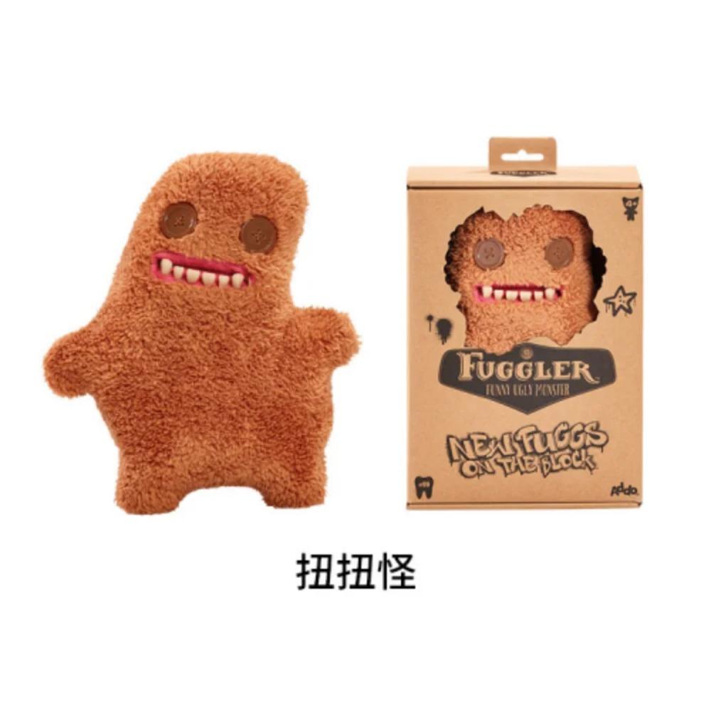 Плюшевая игрушка Fuggler с большими зубами, смешной уродливый монстр, серия Fugguler, кролик, пискля, странный с широко открытыми глазами, плюшевая игрушка, подарки на день рождения, 9 дюймов
