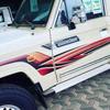 Хромированные наклейки-эмблемы на боковое крыло для Toyota Land Cruiser (4-Pack)
