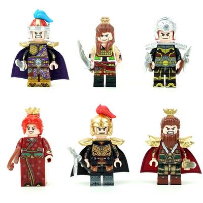 Мини-фигурки Bisetoi Hero Three Kingdoms на заказ, 3 комплекта, 6 комплектов, корейская игрушка
