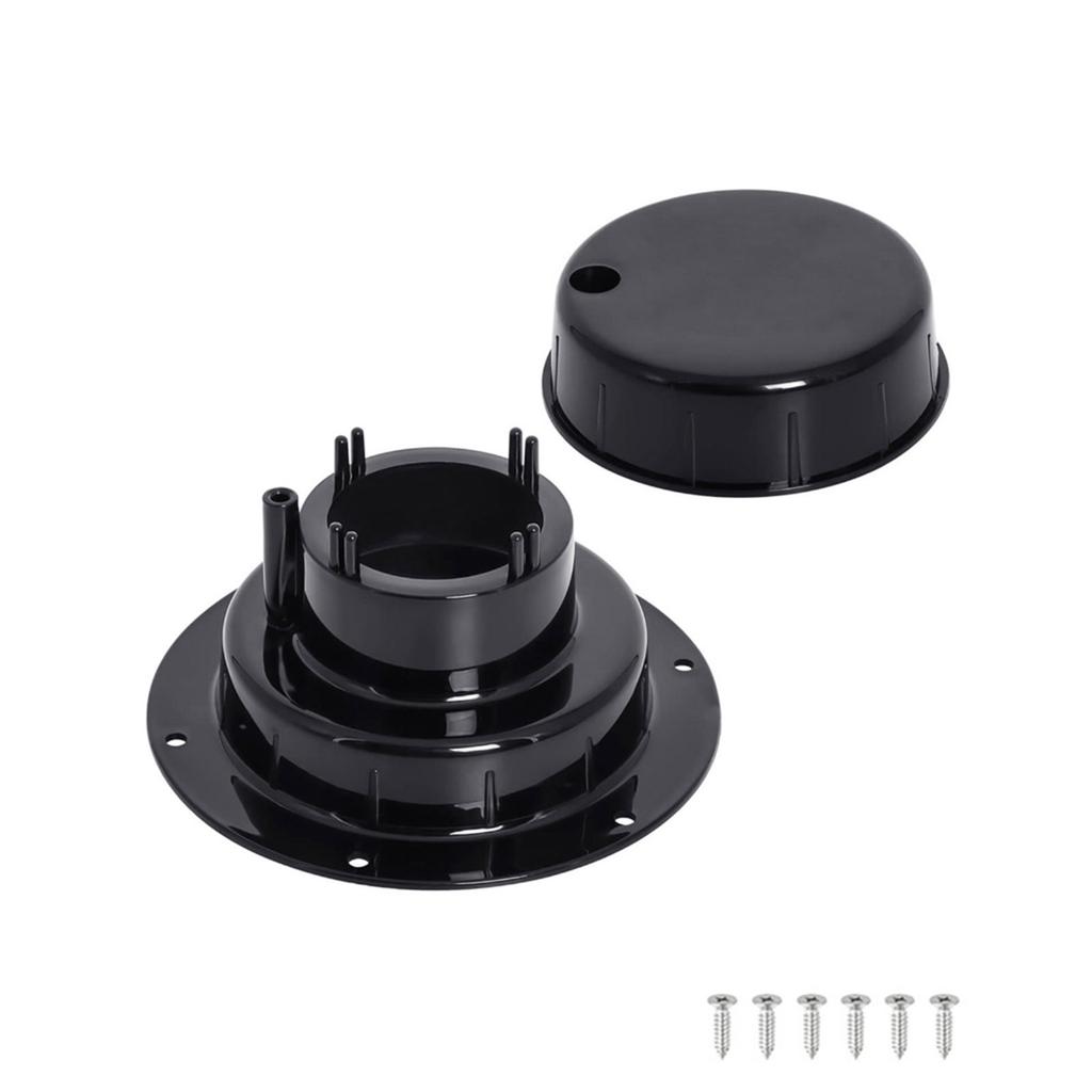 ABS Roof Vent Cover for Motorhomes Dusts Proof Ventilation Solution Universal Sewer Vent Caps with Easy Installation