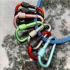 Multi Colors Outdoor Sports Buckle Aluminium Alloy Climbing Button  Outdoor Tool