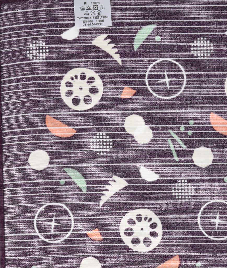 Полотенце Miyamoto Фурошики Упаковочный Малый Фурошики 50x50см 06564 (Японская ткань) - Оками-сан (Тушёная еда)