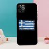 Греция Греческий Национальный Флаг Чехол Для iPhone 14 13 12 11 15 16 Pro Max X XR XS Max 14 Plus Мягкая Задняя Крышка