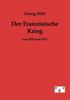 Книга Der Franzoesische Krieg Von 1870 Und 1871