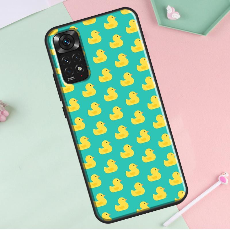 Желтый Утка для Redmi Note 12 Pro Plus Чехол для Redmi Note 10 8 9 11 Pro 12S 11S 10S 9S 9C 10C 12C Чехол