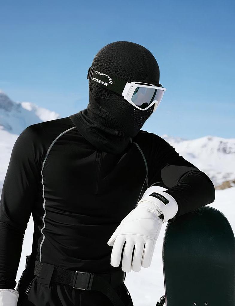 DTJ67 Full Coverage Ski Mask: Breathable, Anti-Fog, Windproof & Warm Neck and Face Protection for Autumn & Winter Riding