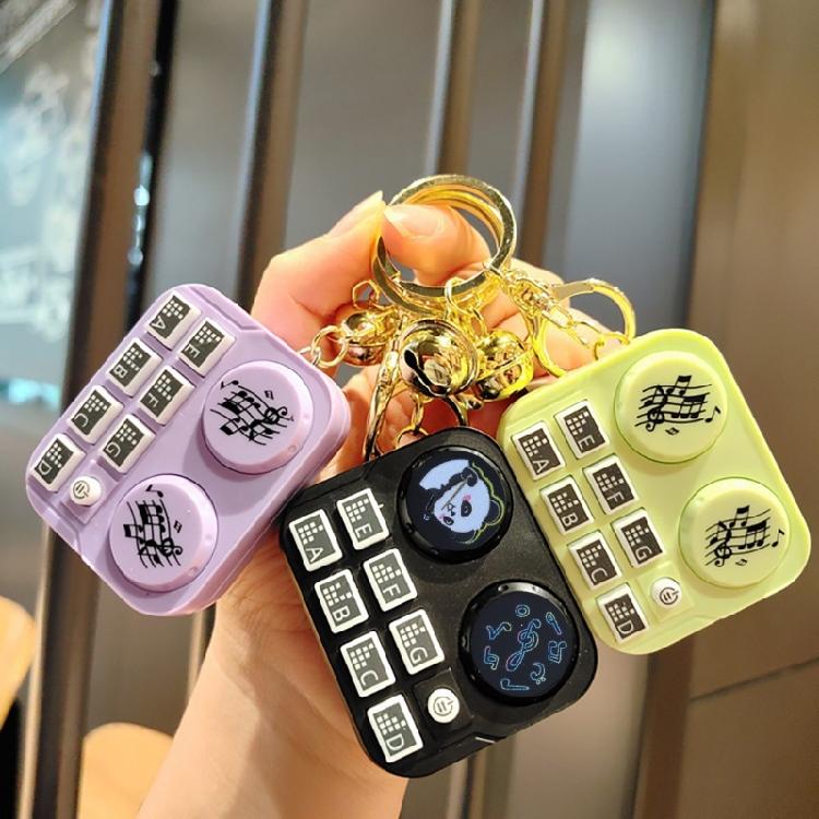 Детальный брелок DJ-контроллер для персонализации Стильные акцентные элементы Подходит для украшения различных типов ключей