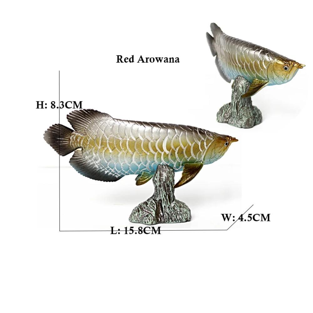 Stingray Manta Ray Figures Fish Toy Ocean Marine Animal Figurines Anime Action Figure Plastic Animals for Children Toys Games