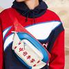Li-Ning Спортивная Модная Серия Ретро Тренд Дизайн Color Block Полиуретан Синтетическая Кожа Наплечная Сумка Через Плечо Поясная Сумка Мужские Сумки ABLP032
