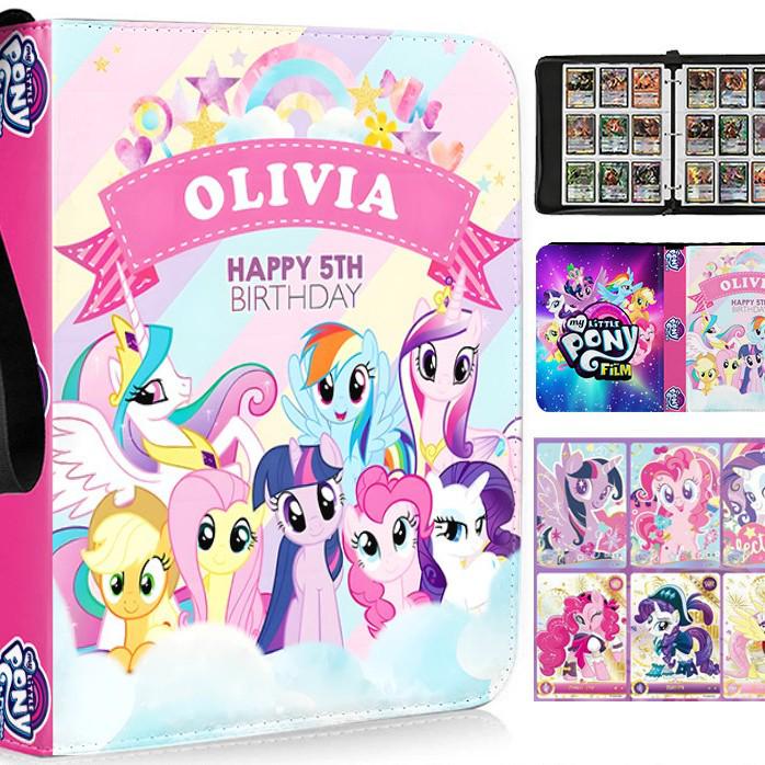 My Little Pony Zippered Trading Card Binder - Four and Nine-Pocket Album