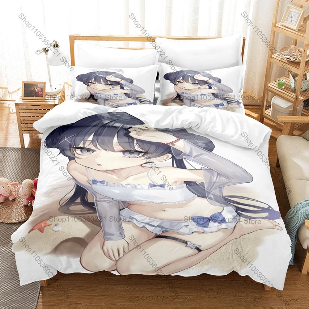 Personality Game Character Kisaki Shanhaijing Bedding Set New Duvet Cover Pillowcase Home Textile Bed Linen For Kids Adults Fans
