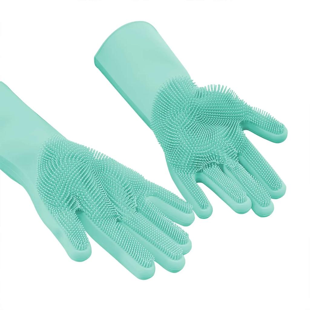 Перчатки для чистки домашних животных Перчатки для ванны и массажа Перчатки для удаления волос Силиконовые перчатки для удаления волос Удобные и чистые Перчатки против укусов Перчатки для купания собак