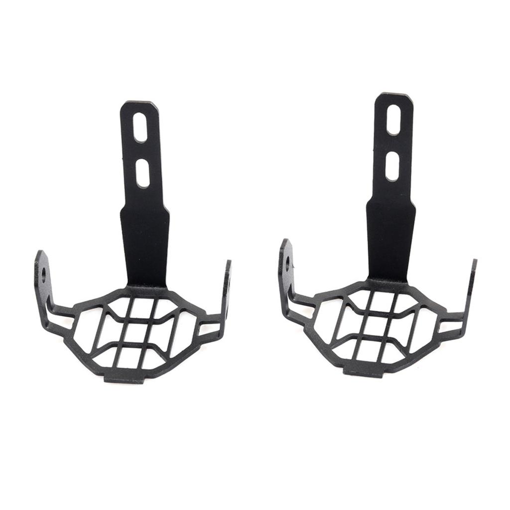 Мотоциклы Противотуманная фара Защита фары Защитная алюминиевая крышка Защита светодиодной лампы 2 шт. Совместимо для R1200GS R1250GS