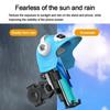 2025 Trending Mini Helmet Bike Phone Mount Bracket High Quality Portable Electric Motorcycle Phone Holder Sun Shade Waterproof