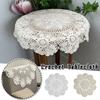 1 шт. Винтажные вязаные салфетки 60 см Круглая скатерть Shabby Chic Вязаная подставка под тарелку Ручная работа Декор для свадьбы и мероприятий