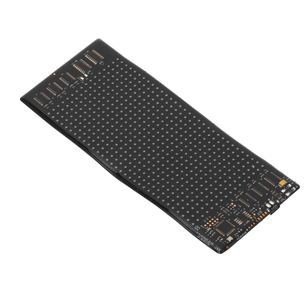 Гибкая светодиодная панель USB 5 В 16x32 пикселей программируемый знак IP65 водонепроницаемый 6.8x2.8 дюймов прокручиваемый дисплей