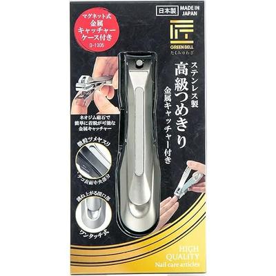 GREEN BELL Takumi no Waza Роскошные Нержавеющие Стальные Кусачки для Ногтей с Металлическим Улавливателем