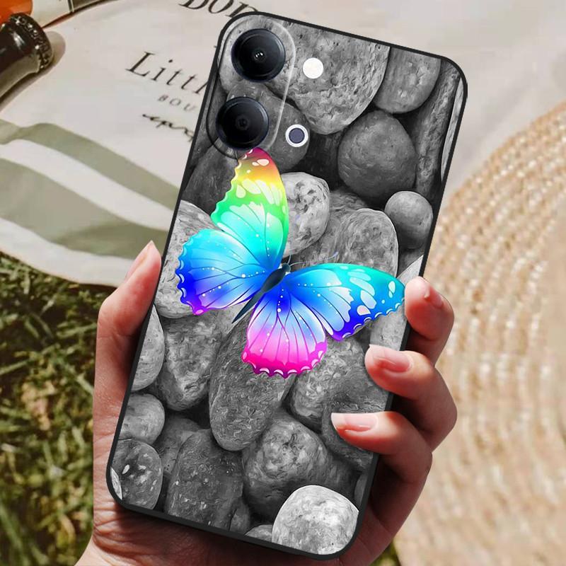For Vivo Y05 4G Y21 4G 2026 Case Cover Funda Luxury TPU Shockproof Cartoon Silicone Phone Cover For Vivo Y11D 4G Y 05 Y05 Coque