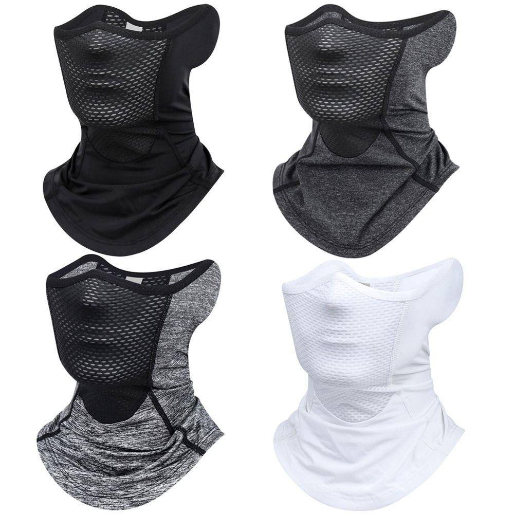 Breathable Full Face Mask Windproof Dustproof Neck Gaiter Fashion Bike Mask Summer