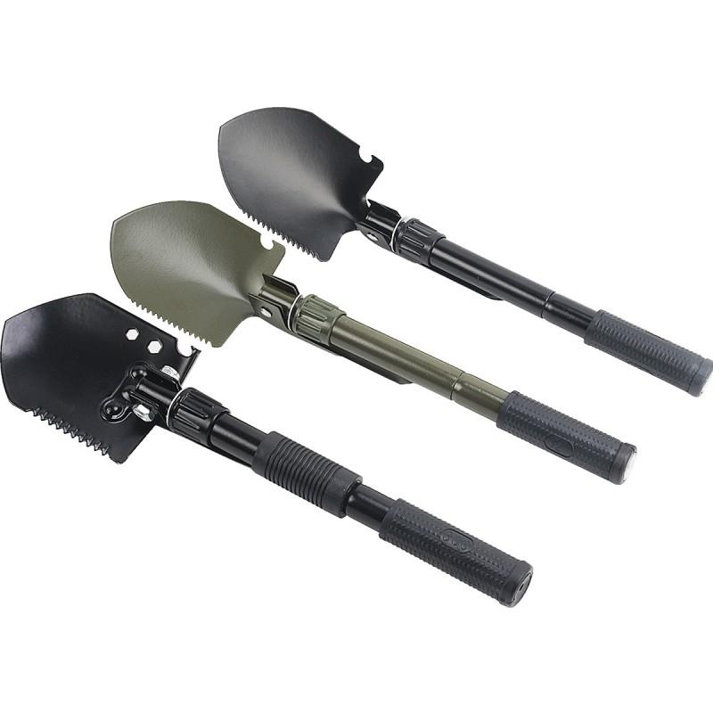Outdoor Engineer Shovel Military Shovel Camping Supplies Portable Multifunctional Folding Military Shovel Garden Tooling