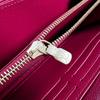 LOUIS VUITTON Monogram Zip Around Long Wallet purse Monogram canvas Brown M60017 Used