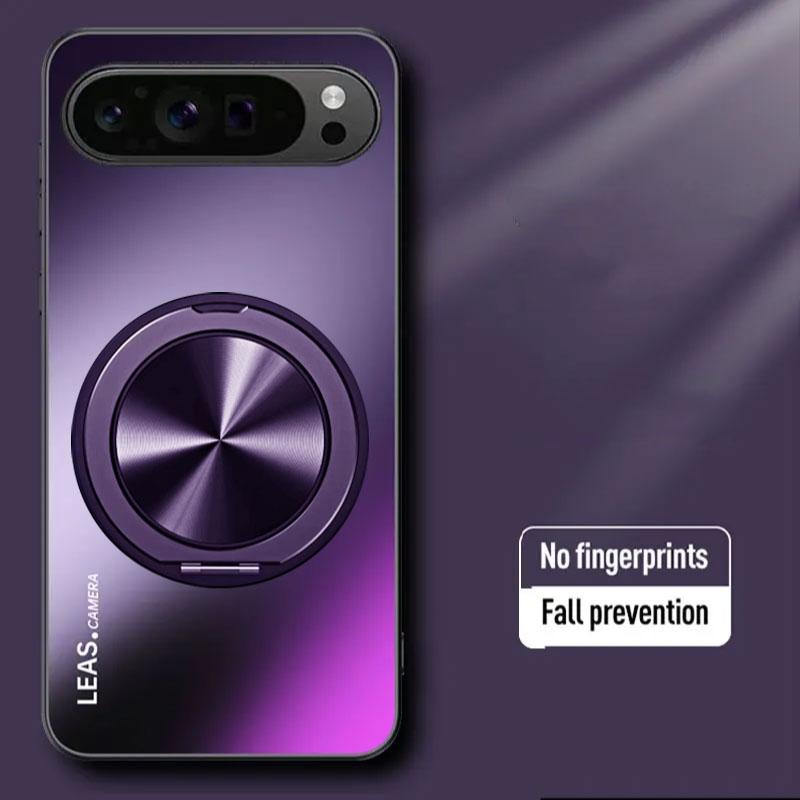Для Google Pixel 10 Pro XL Чехол Магнитный Матовый Противоударный Чехол-подставка для Google Pixel 9 9A 8 Pro 8A 7Pro 7A 6Pro Накладка Бампер