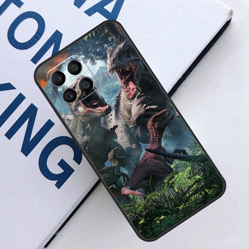 Чехол Jurassic Dinosaur World для Samsung Galaxy M21 M11 M31 M13 M33 M35 M53 M55 M15 M14 M34 M54 M12 M32 M52 M06 M16