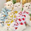Pet Cat Dog Sterilization Suit, Medication After Surgery, Weaning Silver Flower Anti-licking Clothes