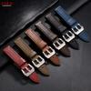 Ремешок для часов из натуральной кожи 18 мм 20 мм 22 мм 24 мм 26 мм для Panerai для Omega Ремешок из коровьей кожи Винтажный коричневый Мужской Женский Браслет для часов