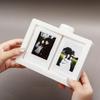 Protective 3D Rotating Photocard Holder Transparent Card Display Rack Photo Album  Home Decor