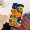 Красивый желтый чехол с подсолнухом для Realme GT Neo 5 3 2 3T 8 9 10 Pro Plus C33 C35 C31 C30 C11 C15 C25 C21Y C55