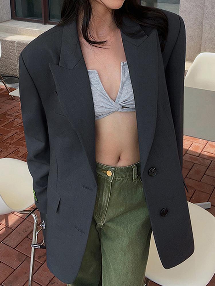 Женский костюм, пиджак, пальто, офисный женский пиджак, широкое плечо, весна-осень, верхняя одежда, наряды, женские топы