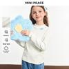 Зимняя футболка с длинным рукавом и рюшами для девочек MiniPeace