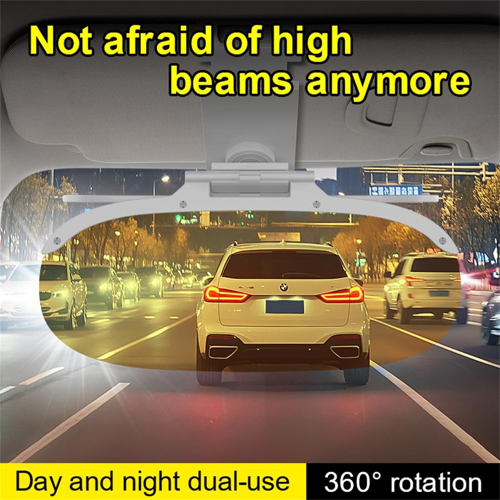 Автомобильные принадлежности Антибликовое зеркало Антиультрафиолетовое Отражающее солнечный свет Пластиковый Акриловый солнцезащитный козырек Коммерческий автомобиль Универсал Минивэн