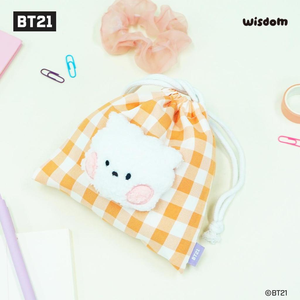 BTS (Бантан Бойз) Мини-чехол для лица BT21, Официальный, Оригинальный, Аутентичный, K-POP, idol