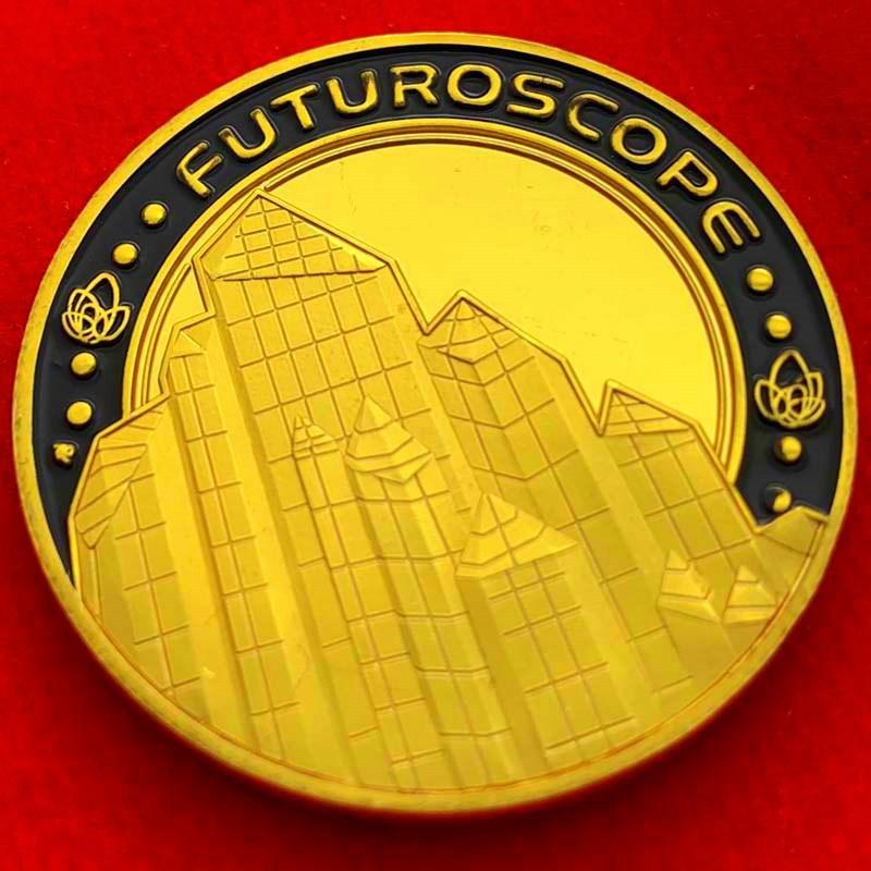 Badge, Panda Coin, Cartoon Commemorative Badge, Collector's Coin, Gold Coin, 30mm Painted Coin Commemorative Coin
