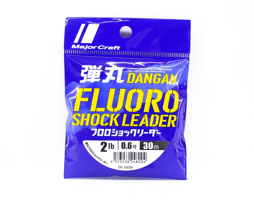 Major Craft Фторуглеродный амортизатор 30 м DFL-0,6 2 фунта (8004)
