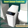 Intelligent Trash Can Home Waste Bin Induction Garbage Bucket Electric USB Charging Sensor Automatic For Kitchen Bathroom