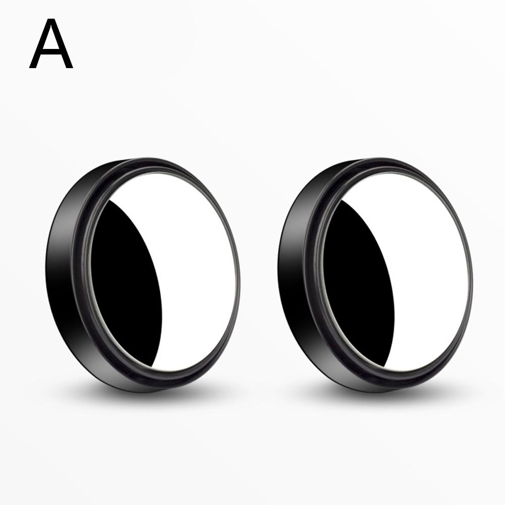 2 шт. регулируемое зеркало для слепых зон на 360 градусов, автомобильное вспомогательное выпуклое зеркало заднего вида с круглой рамкой, широкоугольные зеркала для заднего хода автомобиля