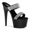 17Cm stilettos gorgeous row diamond stiletto home shoes platform slippers women's cool slippers