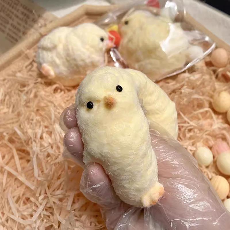 1 шт. миниатюрная игрушка для снятия стресса с медленным отскоком, липкая мягкая игрушка для снятия стресса с цыплят, мягкая новая игрушка для снятия стресса