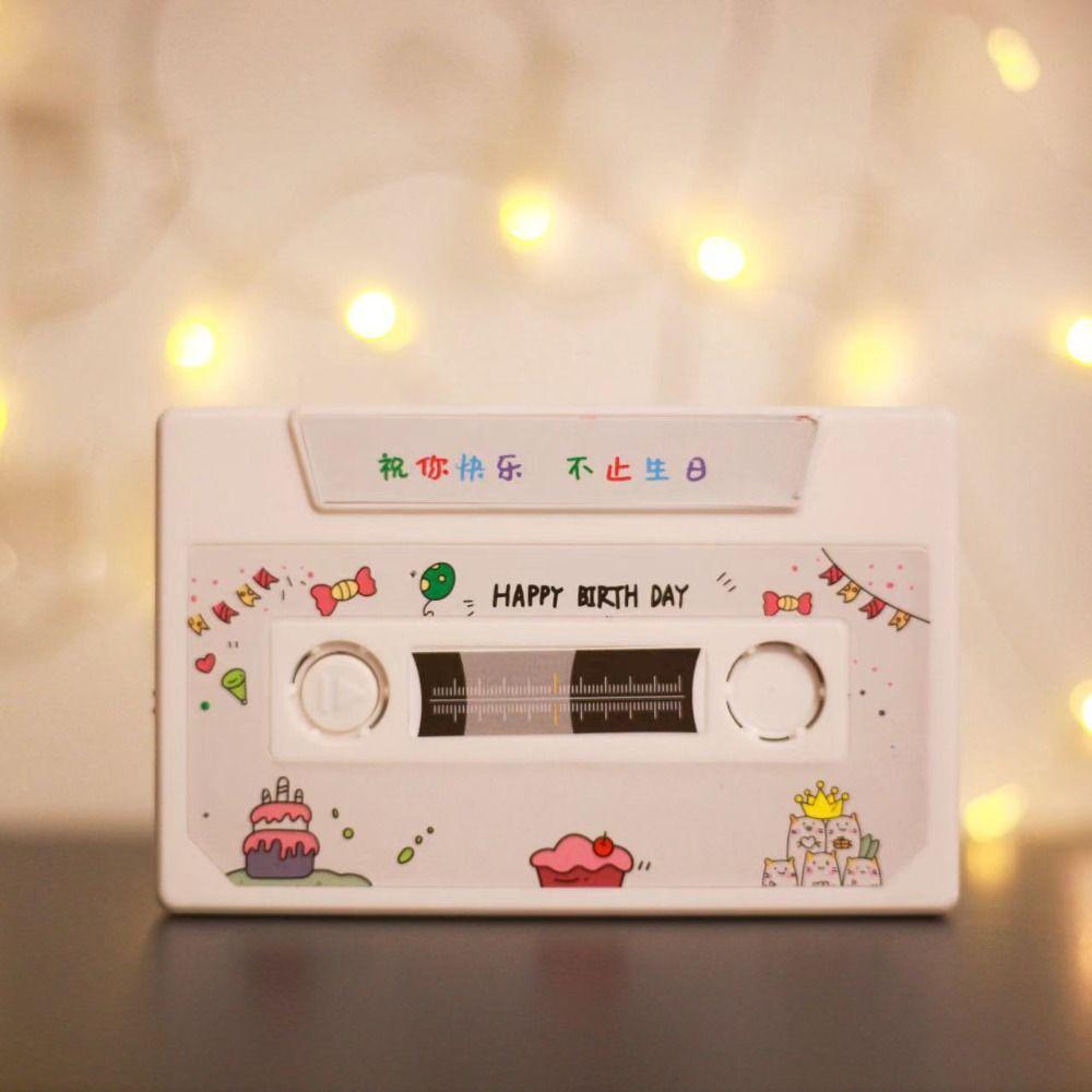 DIY Голосовая доска для записи музыки Голосовая открытка Лента для записи Почтовая открытка Годовщина